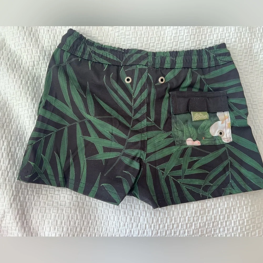 AGUA BENDITA BOYS SWIM SHORTS NICK CAMELLIA NWT Size 10